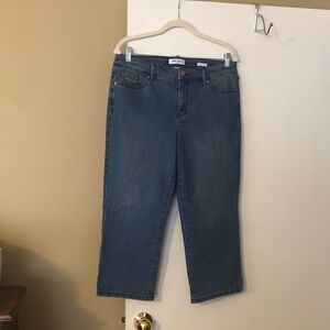 Nine West Dark Blue Ankle Jeans